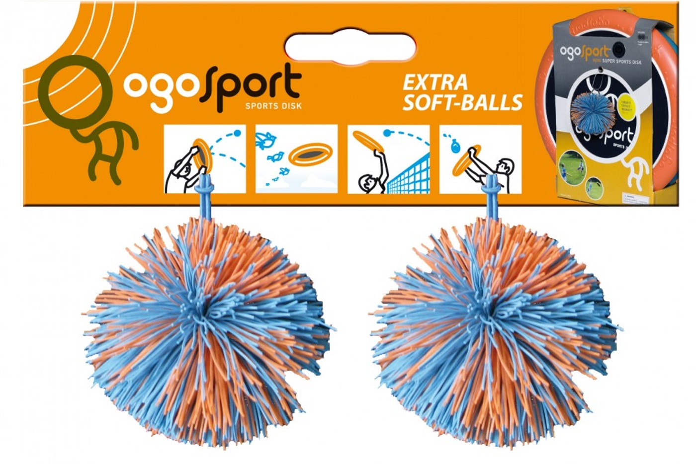 Ogo Sport® Ersatzbälle 2er Pac