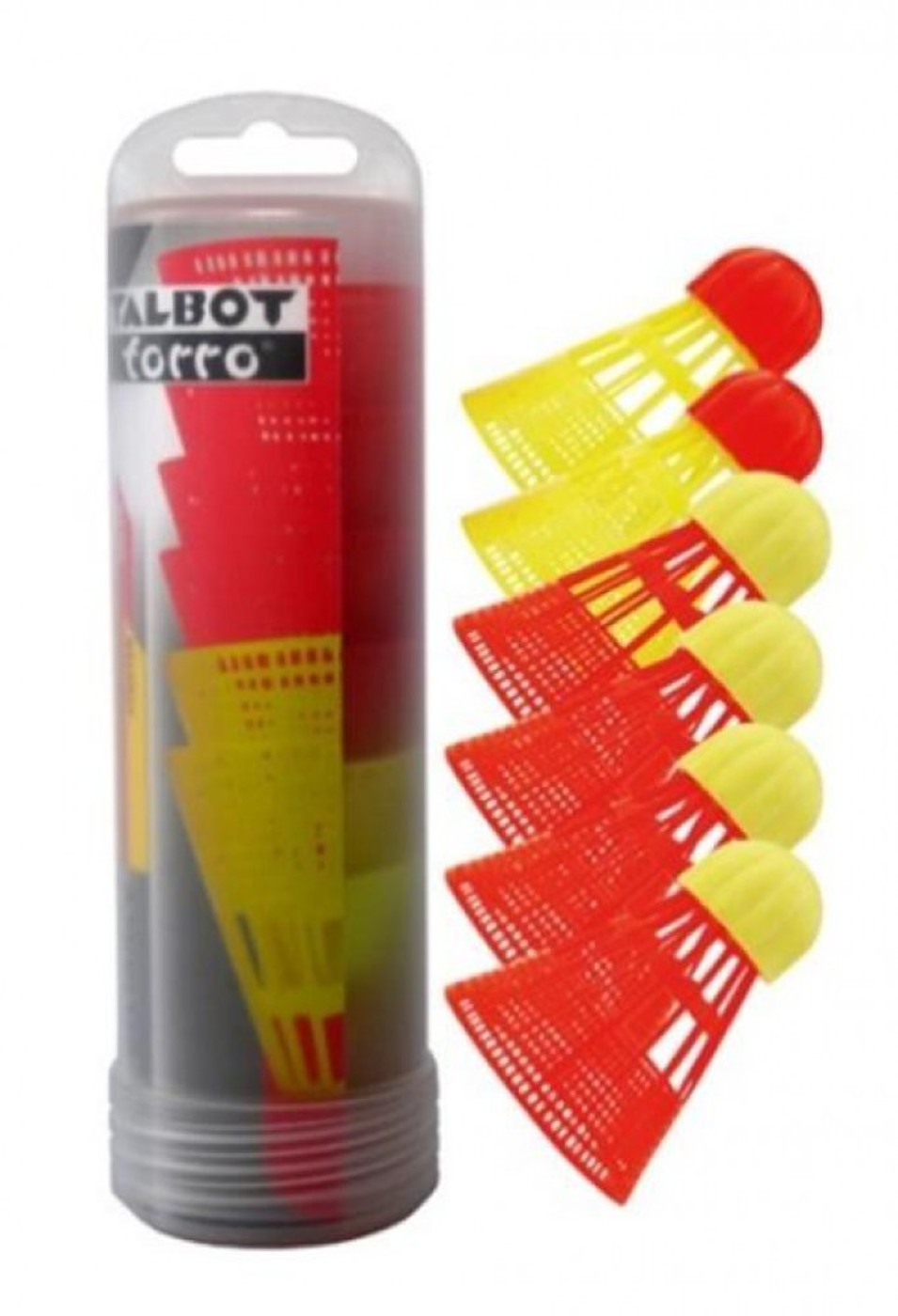 TALBOT TORRO Speedbadminton 6er Ballsortime