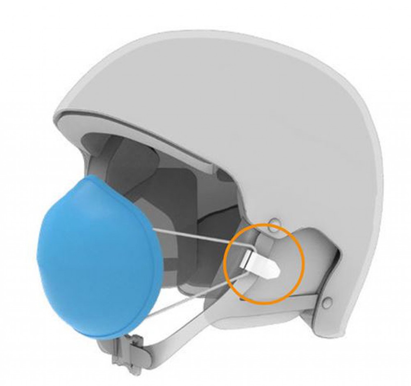 SCHEUTZ HELM MASKENCLIP