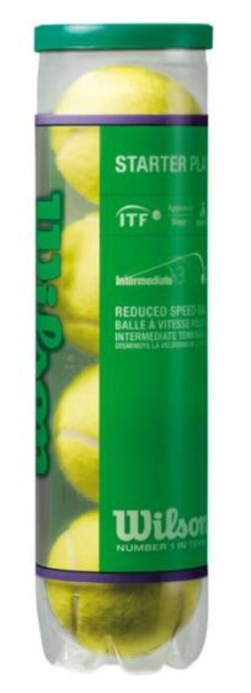 WILSON Tennisball STARTER PLAY GREEN